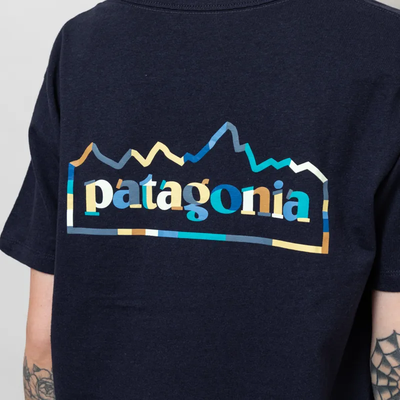 Patagonia Womens Unity Fitz Easy Cut Responsibilli-Tee New Navy-5