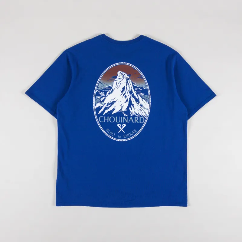 Patagonia Chouinard Crest Pocket Responsibili-Tee Endless Blue
