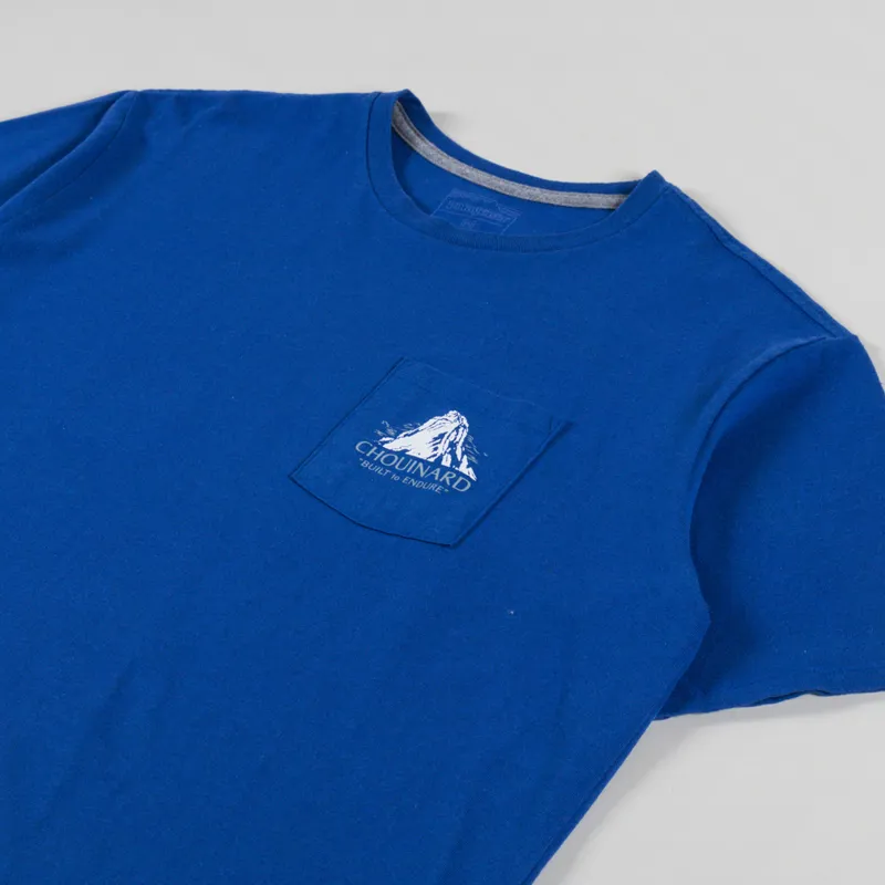 Patagonia Chouinard Crest Pocket Responsibili-Tee Endless Blue-3