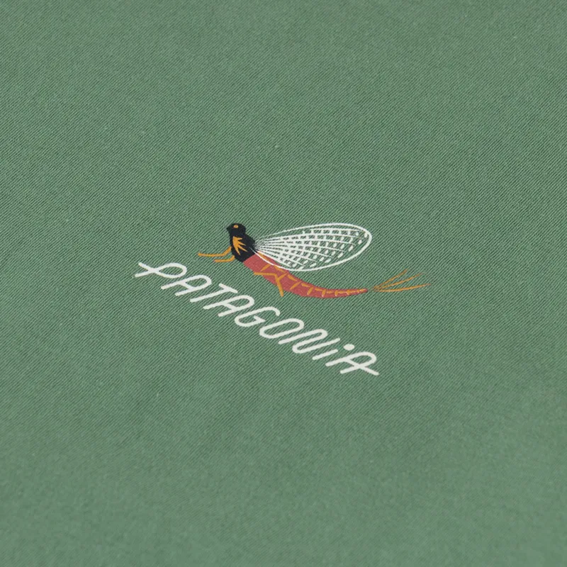 Patagonia Buggy Organic T Shirt Terrain Green-3