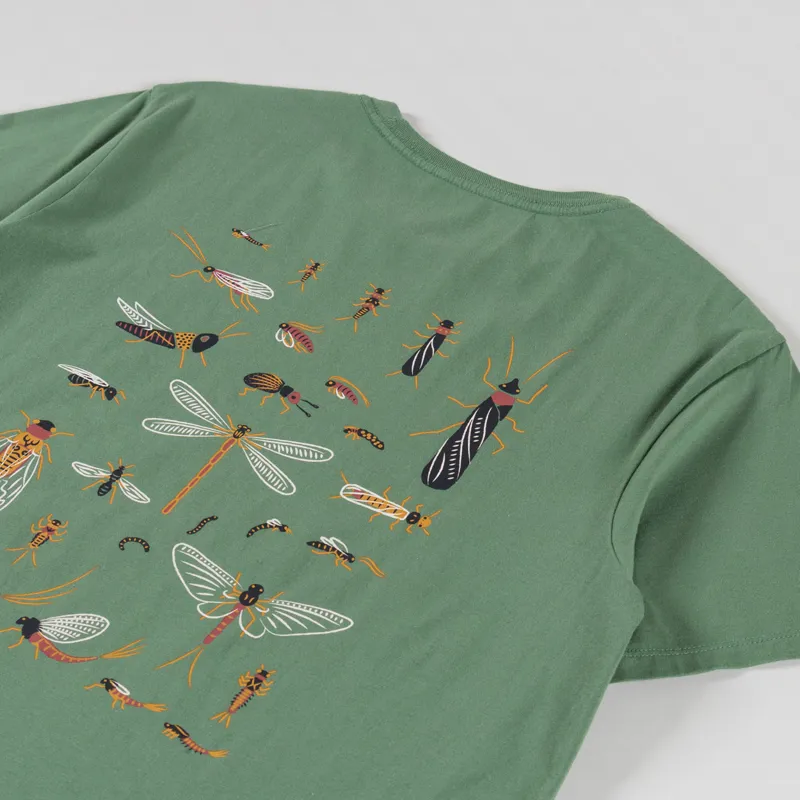 Patagonia Buggy Organic T Shirt Terrain Green-4