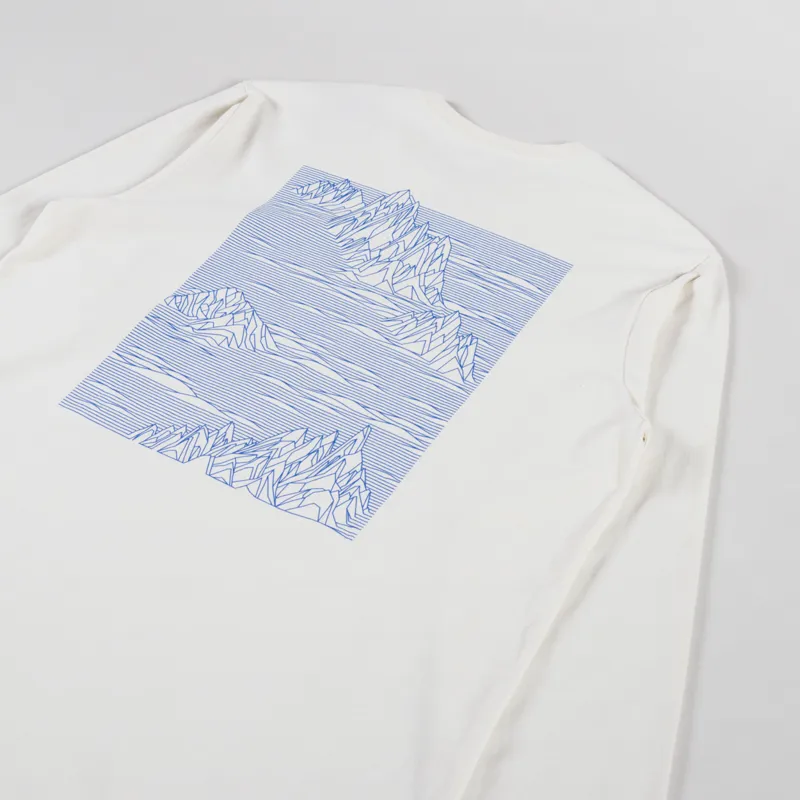 Patagonia Long Sleeve Strataspire Responsibili-Tee Birch White-2