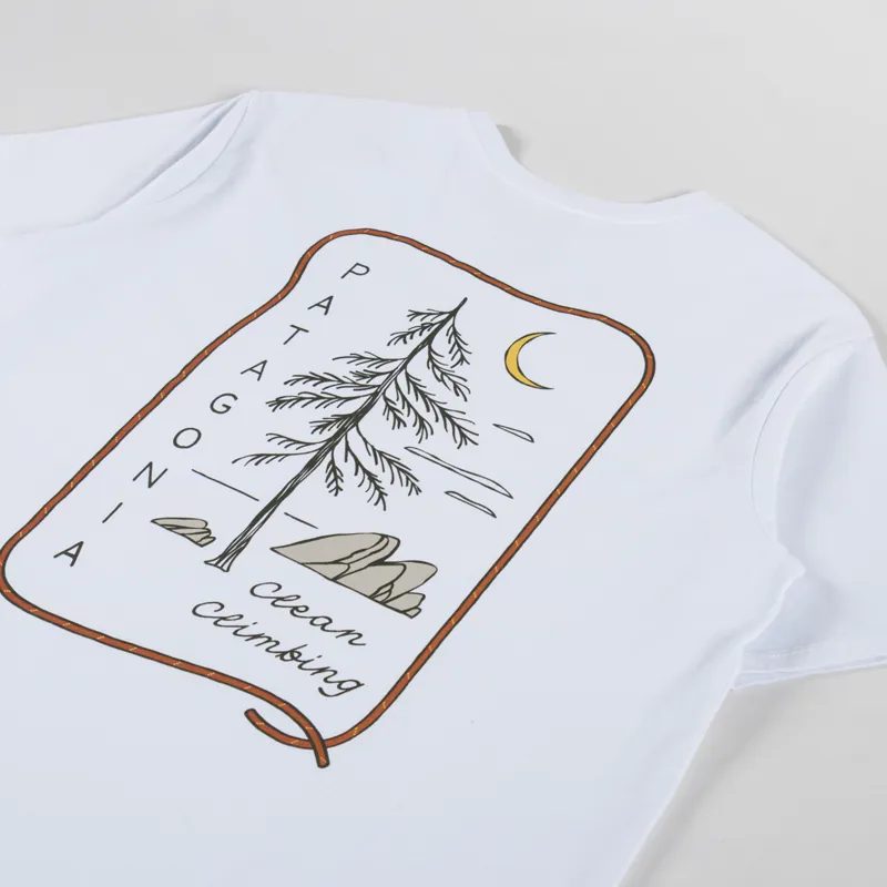 Patagonia Clean Climb Roots Responsibili-Tee White-2