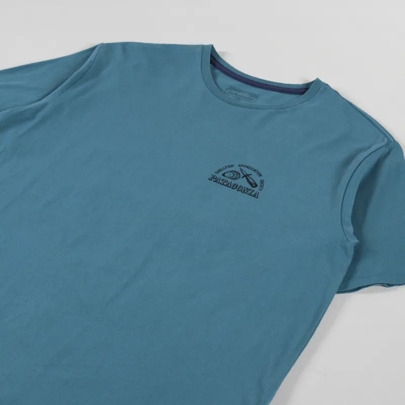 Patagonia Aquatic Action Organic T Shirt Shellfish Society Wetland-3