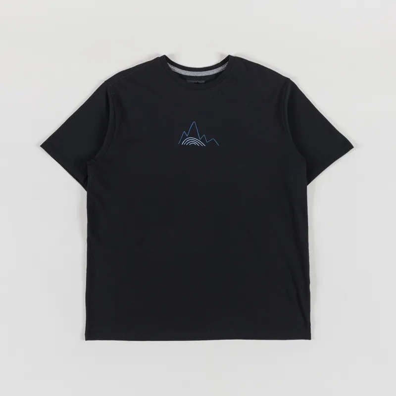 Patagonia Berm Logo Responsibili-Tee Black-1