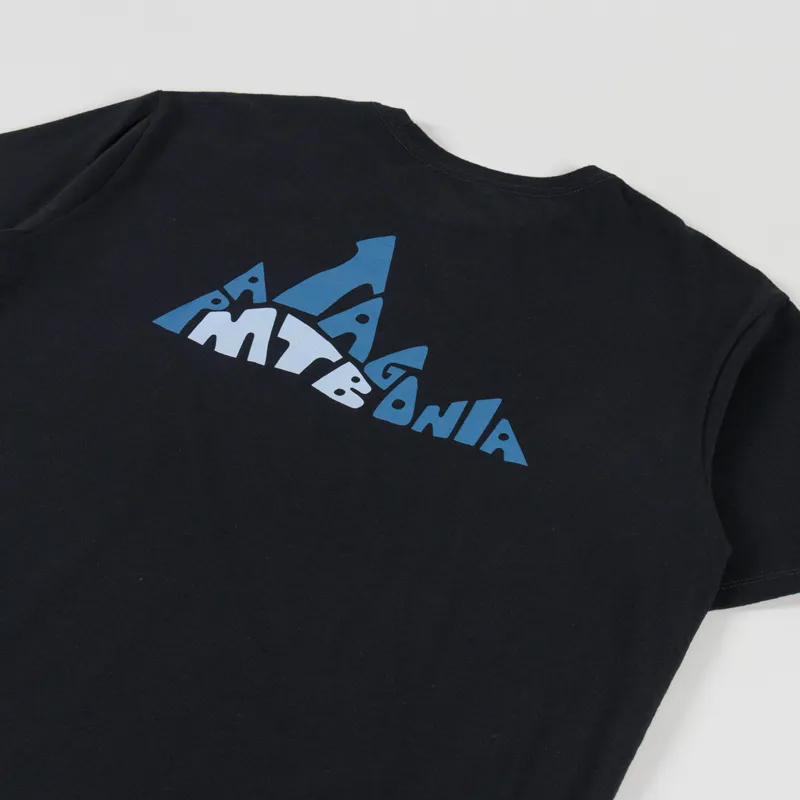 Patagonia Berm Logo Responsibili-Tee Black-2