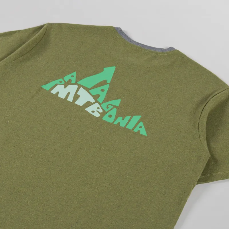 Patagonia Berm Logo Responsibili-Tee Graze Green-2