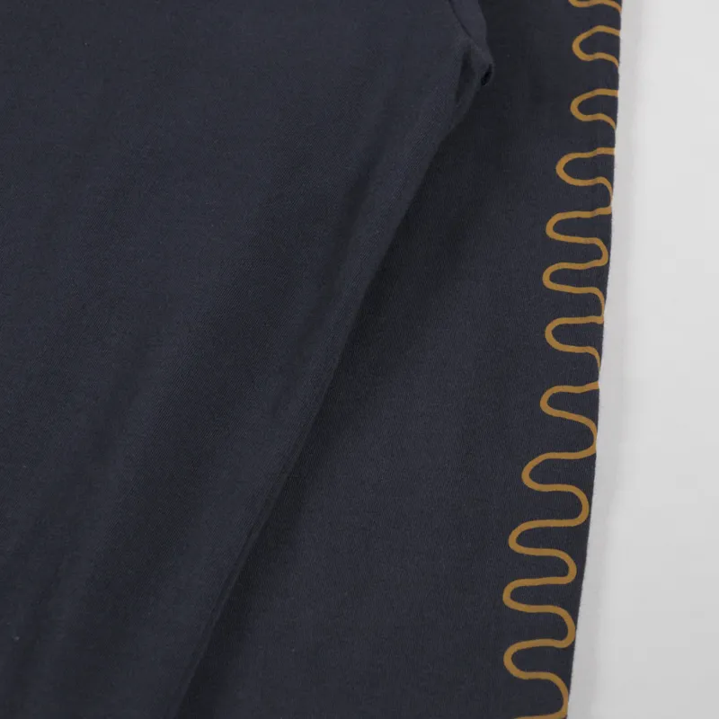 Patagonia Driftways Organic Long Sleeve T Shirt Ink Black-6