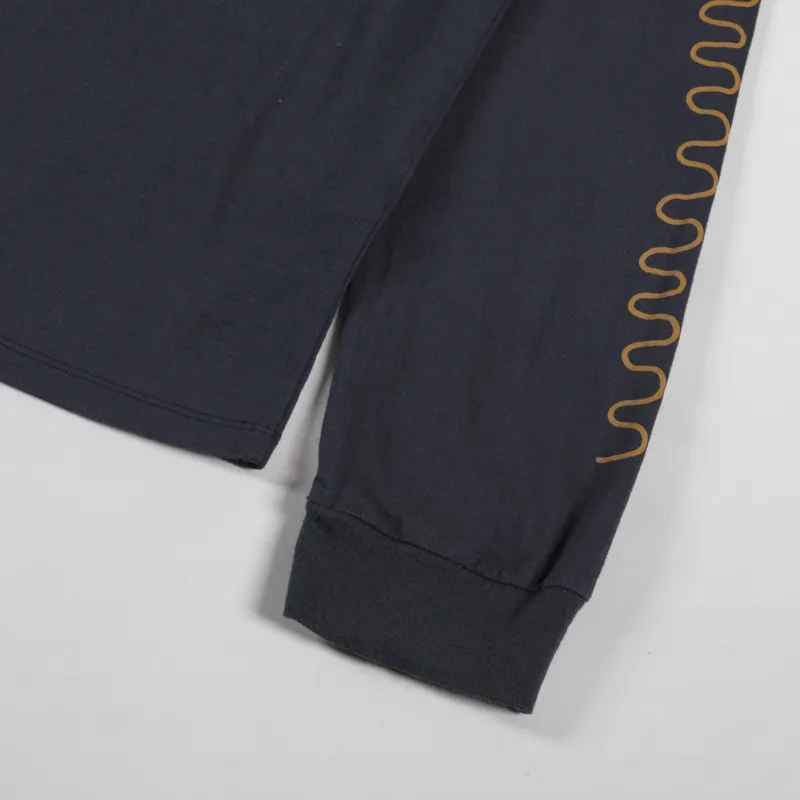 Patagonia Driftways Organic Long Sleeve T Shirt Ink Black-8