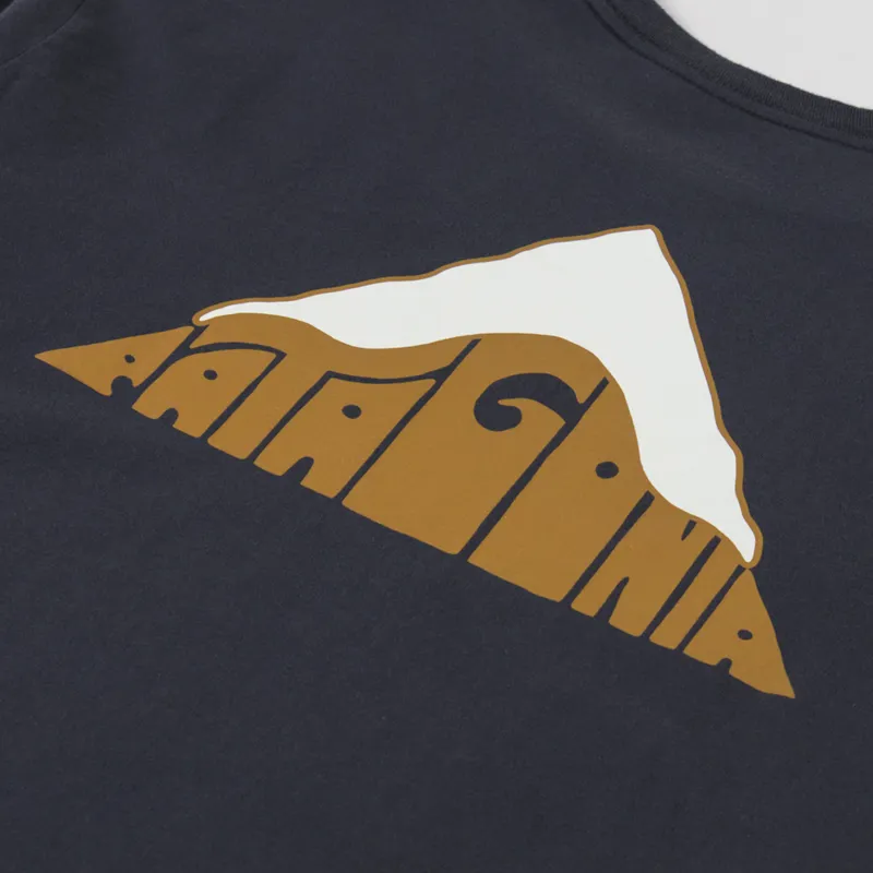 Patagonia Driftways Organic Long Sleeve T Shirt Ink Black-4