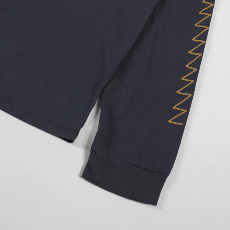 Patagonia Driftways Organic Long Sleeve T Shirt Ink Black-7