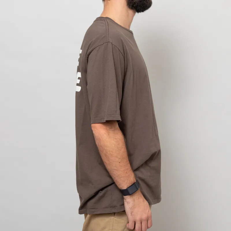 Patagonia Balance Organic T Shirt Peace Seeds Marlow Brown-4