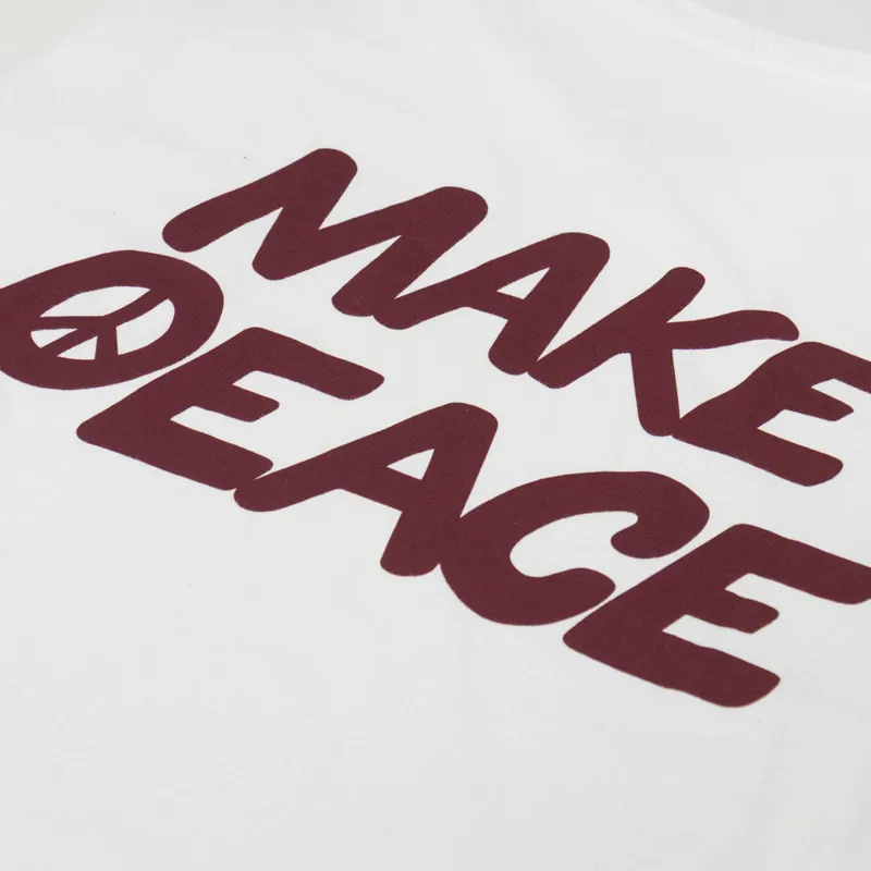 Patagonia Balance Organic T Shirt Peace Seeds Undyed Natural-4