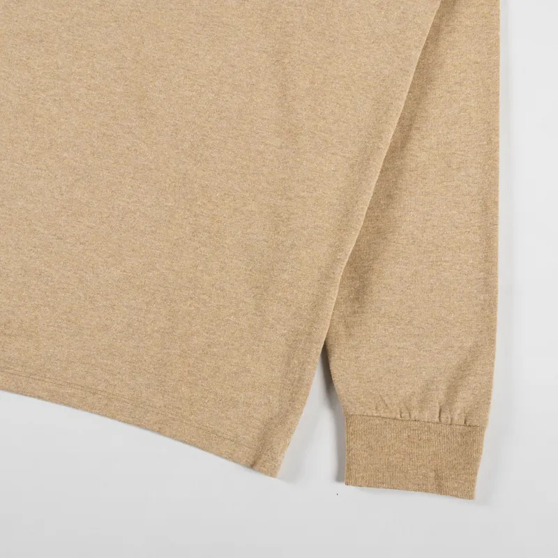 Patagonia Long Sleeve Shop Sticker Pocket Responsibili-Tee Talon Gold-5