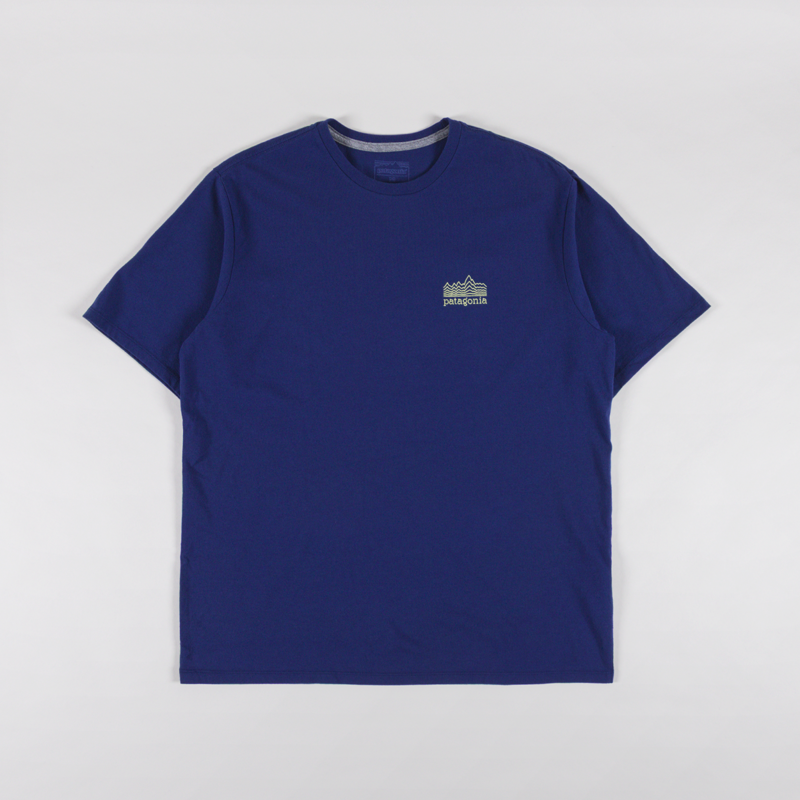 Patagonia Strataspire Responsibili-Tee Clement Blue-1