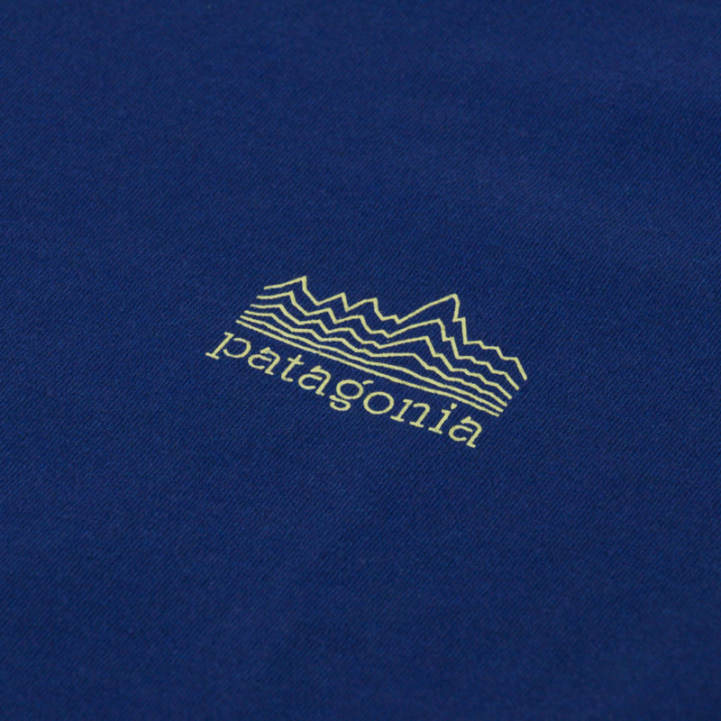 Patagonia Strataspire Responsibili-Tee Clement Blue-5