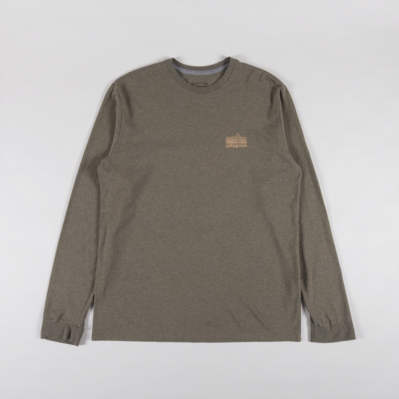 Patagonia Long Sleeve Strataspire Responsibili-Tee Wing Grey-1