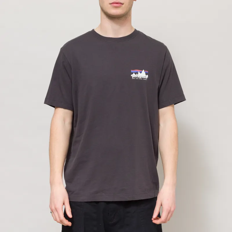 Patagonia 73 Skyline T Shirt Ink Black-1