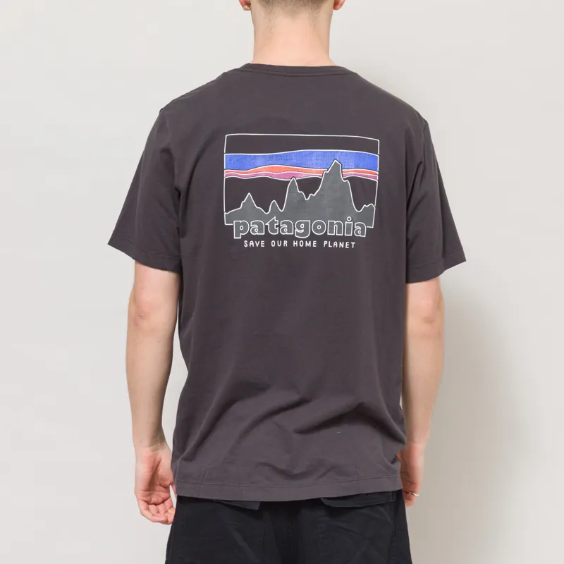 Patagonia 73 Skyline T Shirt Ink Black