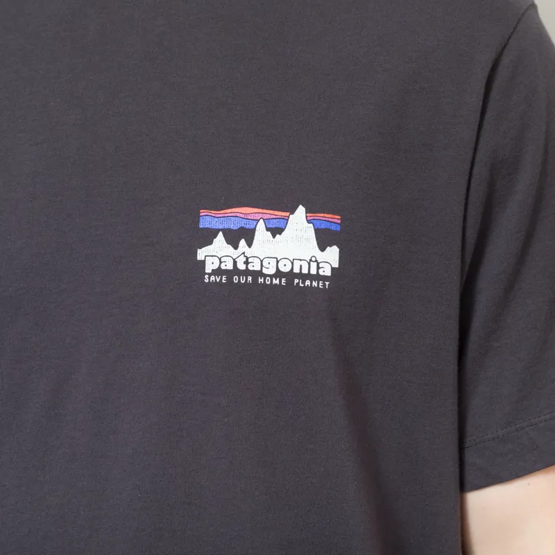 Patagonia 73 Skyline T Shirt Ink Black-3