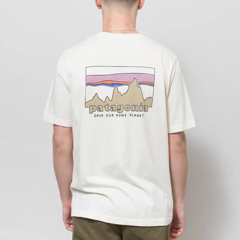 Patagonia 73 Skyline T Shirt Undyed Natural