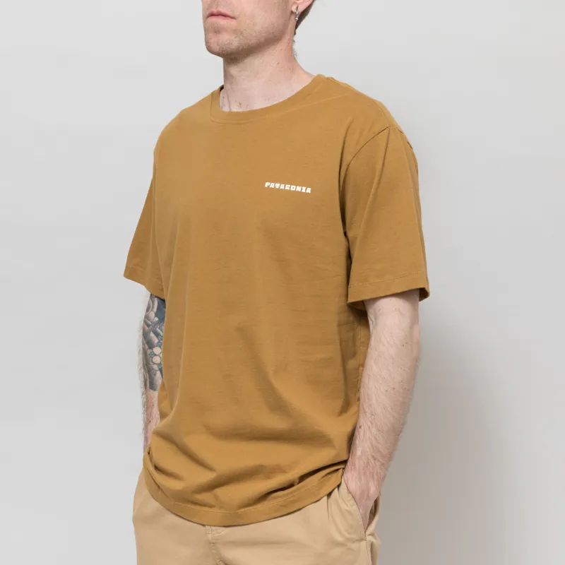 Patagonia Mother Rays T Shirt Bobcat Brown-2