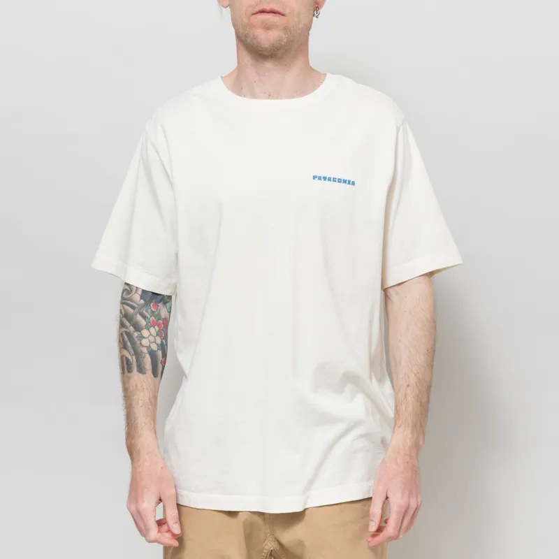 Patagonia Mother Rays T Shirt Undyed Natural-2
