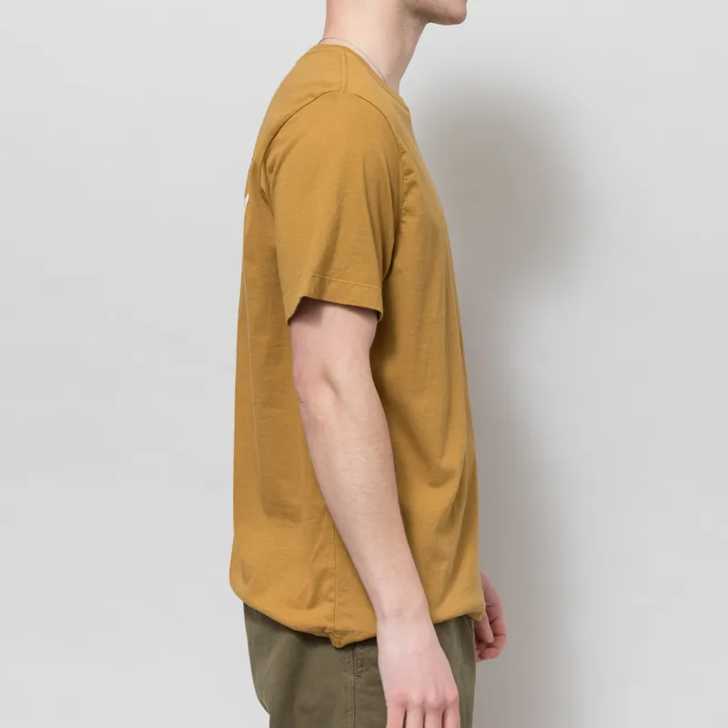 Patagonia 95 Oval Logo T Shirt Bobcat Brown Sunshine-4