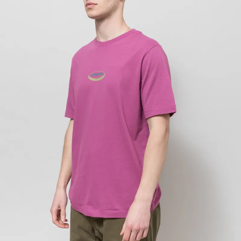 Patagonia 95 Oval Logo T Shirt Faded Magenta-2