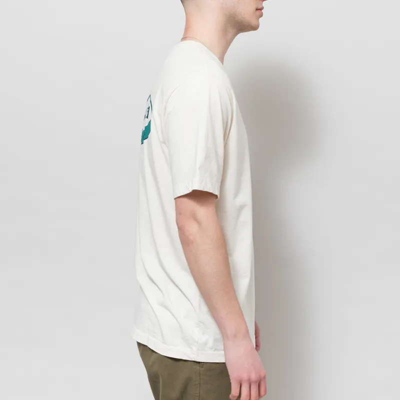 Patagonia 95 Oval Logo T Shirt Undyed Natural-4