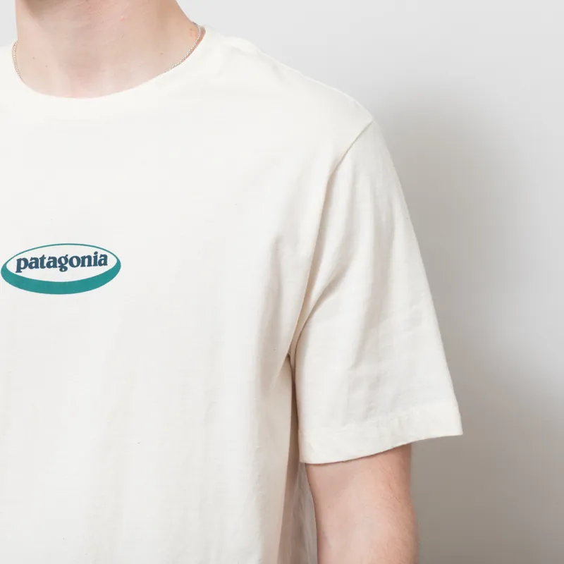 Patagonia 95 Oval Logo T Shirt Undyed Natural-6