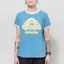 Patagonia Womens Great Waves Ringer T Shirt Shore Blue