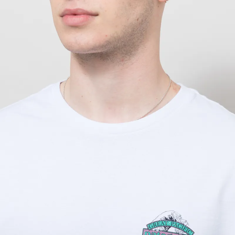 Patagonia Great Waves Responsibili-Tee White-7