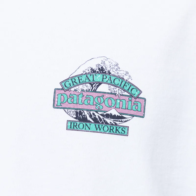Patagonia Great Waves Responsibili-Tee White-6