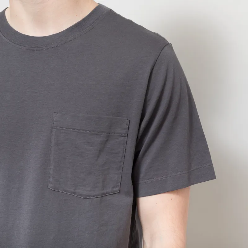 Patagonia Daily Pocket T Shirt Forge Grey-3