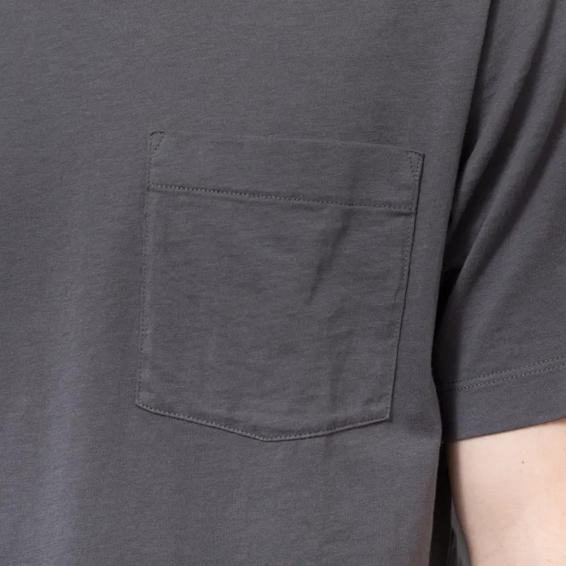 Patagonia Daily Pocket T Shirt Forge Grey-5