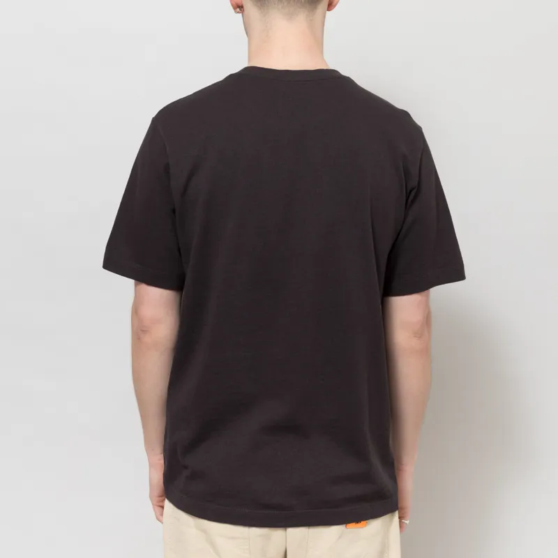Patagonia '95 Oval Logo Pocket T Shirt Black-2
