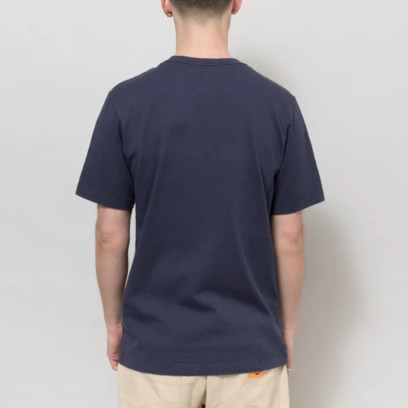 Patagonia '95 Oval Logo Pocket T Shirt New Navy-2