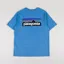Patagonia P-6 Logo T Shirt Shore Blue