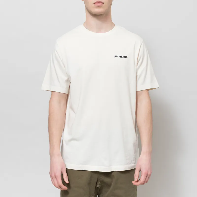 Patagonia P-6 Logo T Shirt Undyed Natural-1