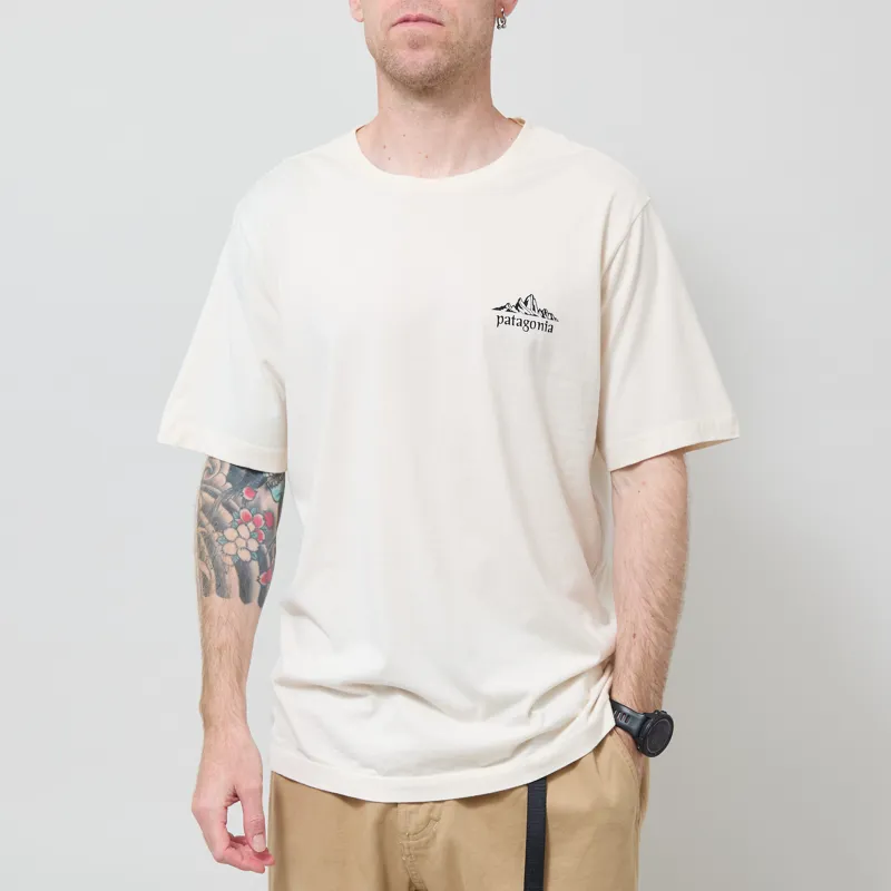 Patagonia Cloud Crag T Shirt Undyed Natural-2
