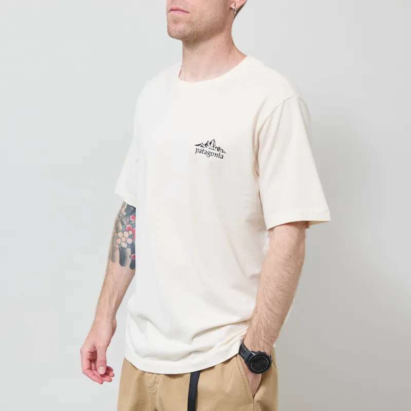 Patagonia Cloud Crag T Shirt Undyed Natural-1