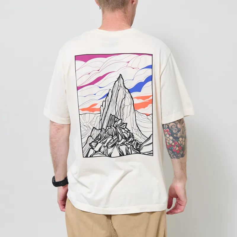 Patagonia Cloud Crag T Shirt Undyed Natural