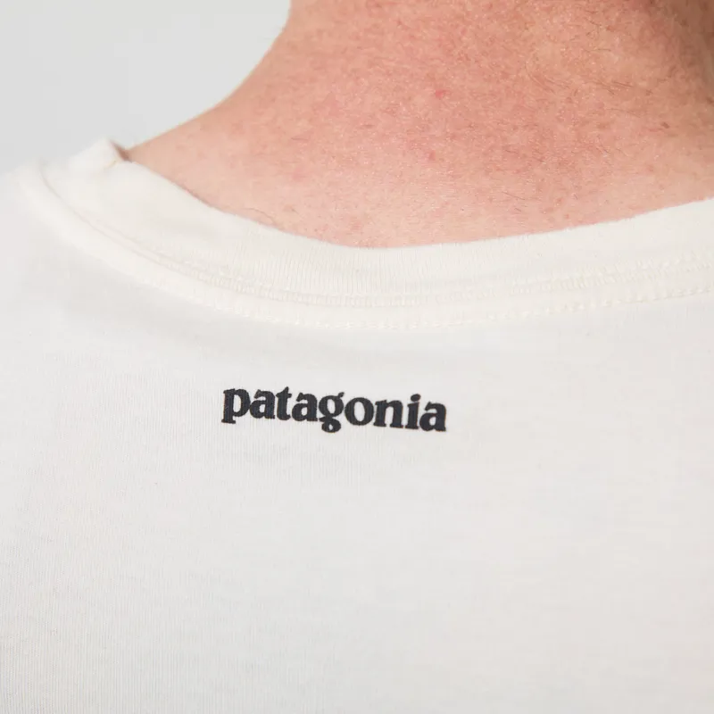 Patagonia Fitz Roy Massif Pocket T Shirt Undyed Natural-4