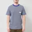 Patagonia Midweight Hut Tripper Label Pocket T Shirt Micro Cobalt Blue