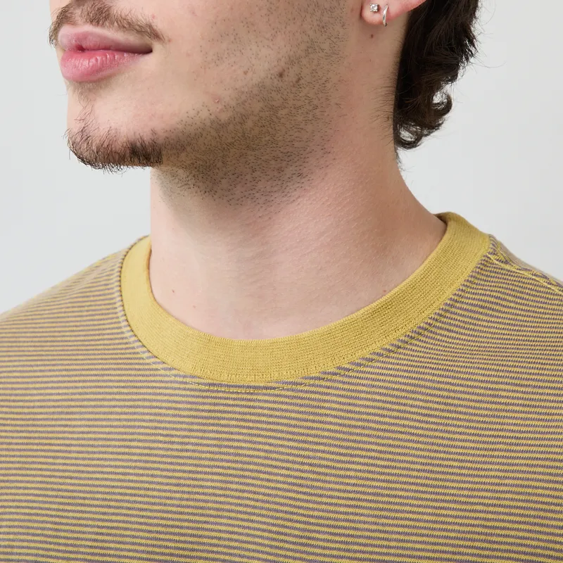 Patagonia Midweight Hut Tripper Label Pocket T Shirt Micro Lynx Tan-3