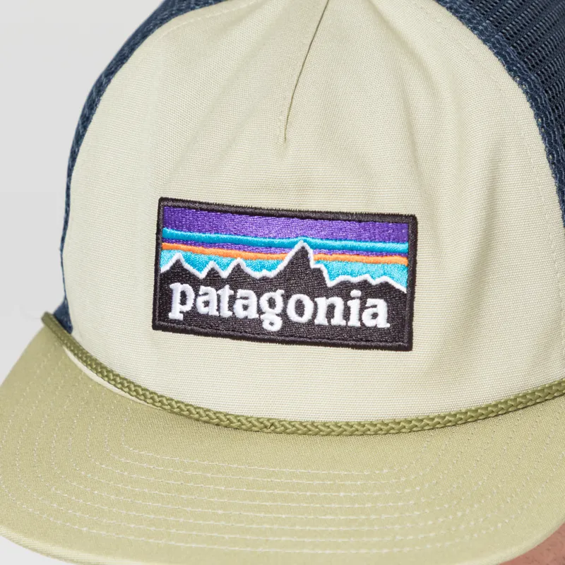 Patagonia Airfarer Cap P-6 Logo Weathered Stone-3
