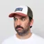Patagonia P-6 Logo LoPro Trucker Hat Birch White