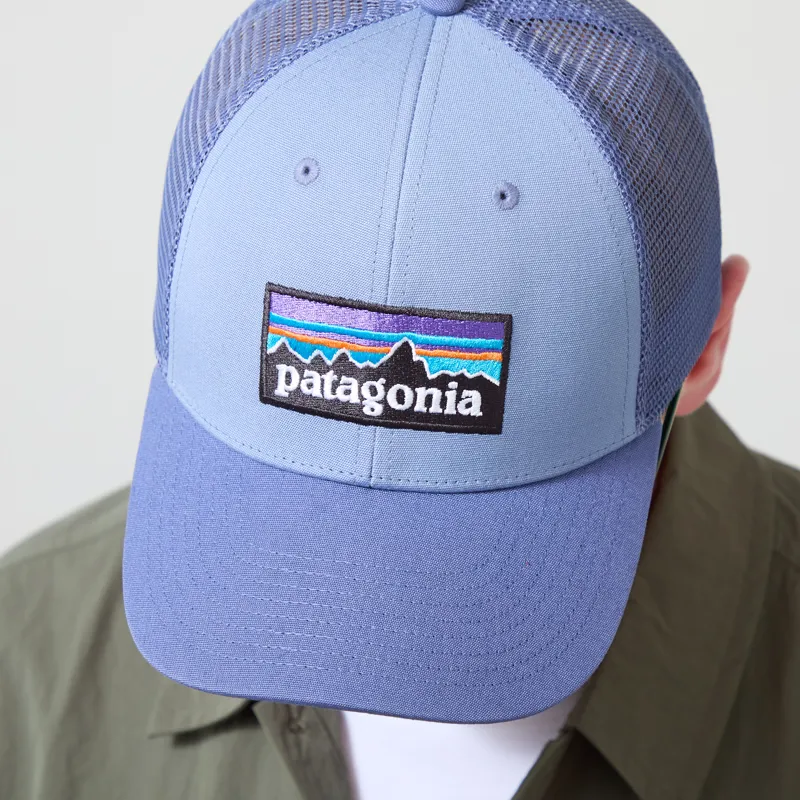 Patagonia P-6 Logo LoPro Trucker Hat Barnacle Blue-1