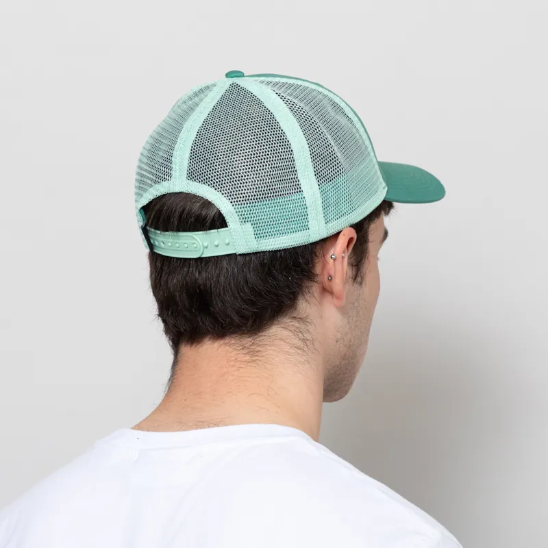 Patagonia P-6 Logo LoPro Trucker Hat Heartleaf Green-2